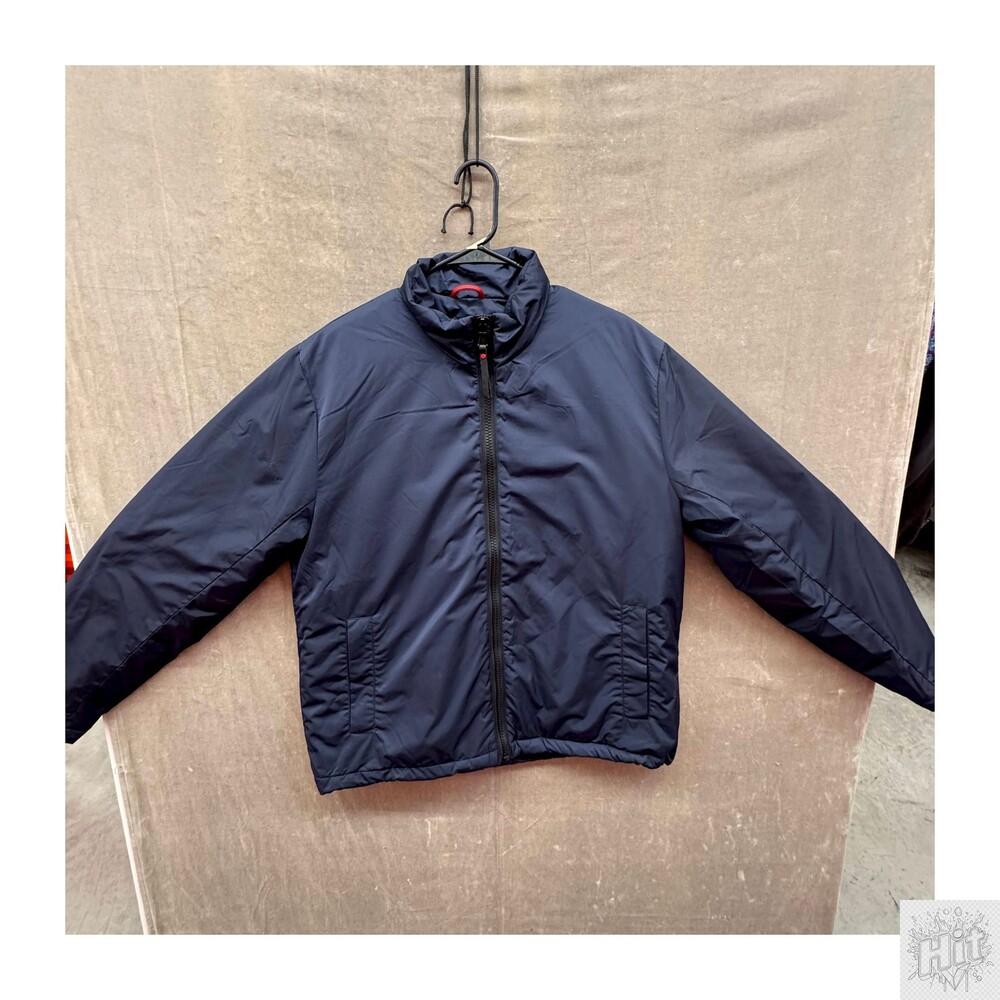 Robert Graham Navy Blue Jacket with Floral Lining - Size L
